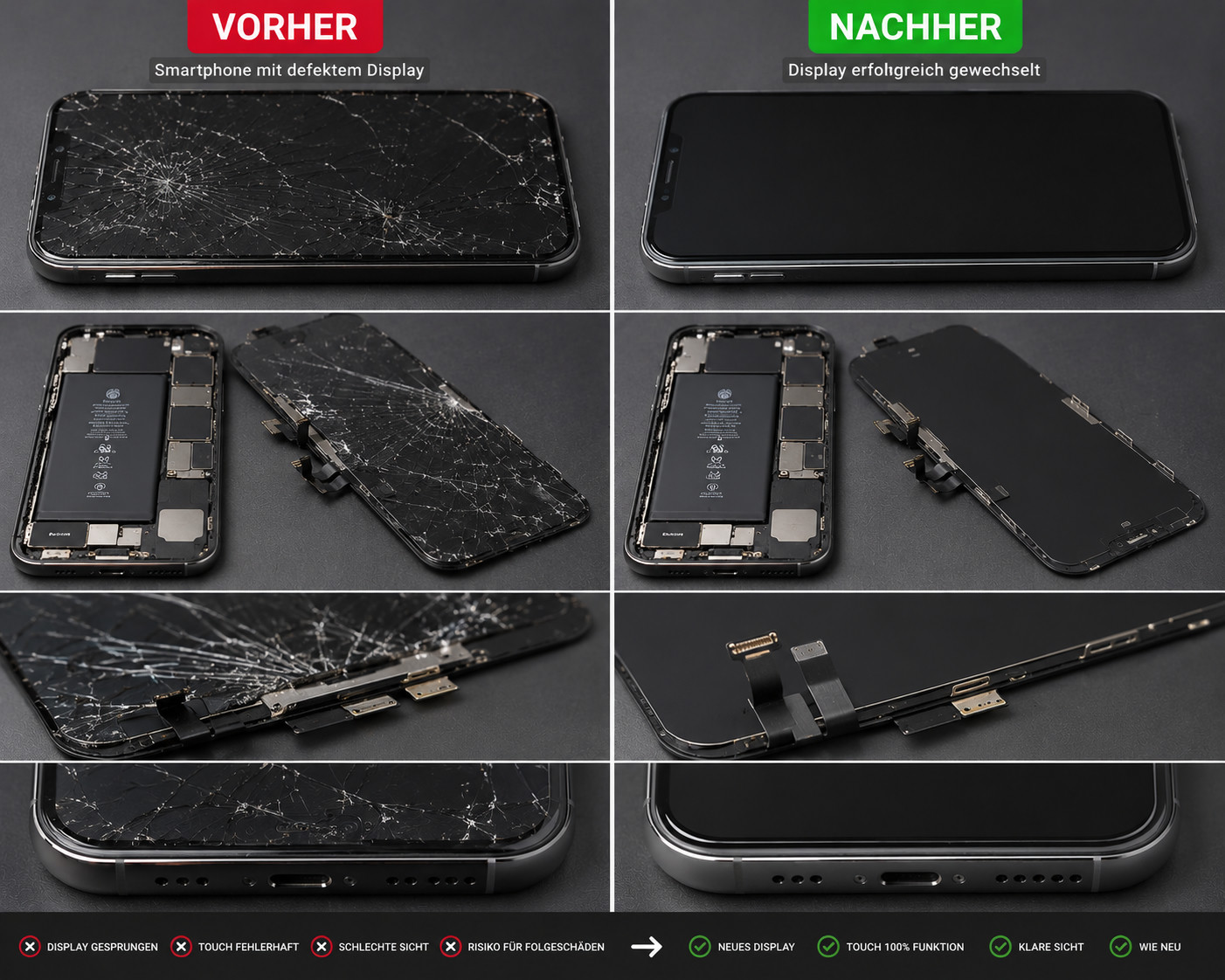 iPhone Display-Tausch bei MZ Tech in Bielefeld